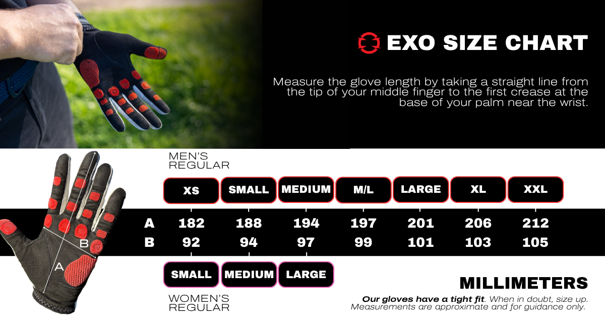 The EXO Golf Glove: White+Red (limited launch edition)